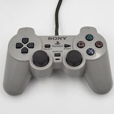 Sony PlayStation 1 PS1 Dual Shock Controller Gray OEM SCPH-1200 CLEANED & TESTED for sale  Shipping to South Africa