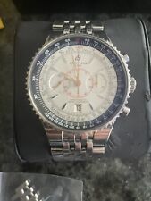 Breitling montbrillant white for sale  SOUTHAMPTON