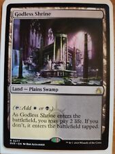 Used, Godless Shrine NM Ravnica: Remastered English MTG FREE SHIPPING for sale  Shipping to South Africa
