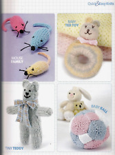 Knitting patterns toys for sale  NORWICH