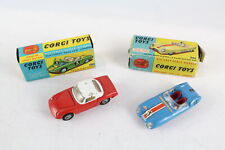 2 x Boxed Vintage CORGI TOYS Inc 319 Lotus Elan Coupe & 151A Le Mans Racing Car for sale  Shipping to South Africa