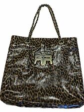 Leopard gold tote for sale  LIVERPOOL