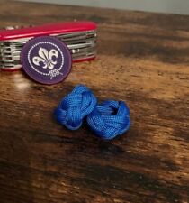 Scout woggle blue for sale  HAYES