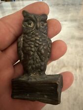 Antique metal owl for sale  Marina