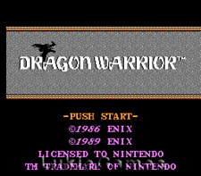 Usado, Dragon Warrior - clásico juego original de NES para Nintendo segunda mano  Embacar hacia Mexico