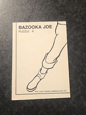 Bazooka joe puzzle for sale  HALIFAX