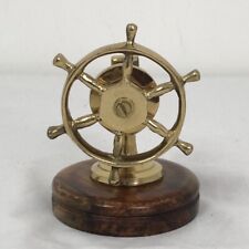Brass ship wheel for sale  SHREWSBURY