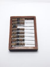 Calculadora de quadro de contagem vintage escolar madeira mini ábaco URSS raridade rara antiga comprar usado  Enviando para Brazil