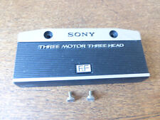 SONY TC 645 magnetophone bande couvercle tetes head cover d'occasion  Bourg-en-Bresse