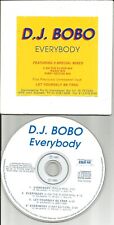 D.J. BOBO Everybody 3 MIXAGENS RARAS E INÉDITAS Austrália CD Single EUA Vendedor DJ comprar usado  Enviando para Brazil