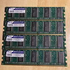 Used, 4X ADATA 512MB 512MX9 MDOSS6G3HA330B1E5Z PC-3200 DDR 400 ECC Server RAM DDR1 2GB for sale  Shipping to South Africa