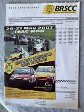 Programme race anglesey for sale  FAREHAM