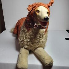 Used, Vintage 1950s Lassie Dog Plush Rubber Face Collar w/name 22” *READ Description* for sale  Shipping to South Africa