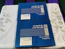 Papel brilhante plotter caneta controles gráficos vintage 8 1/2" X 11" (93 folhas) para HP? , usado comprar usado  Enviando para Brazil