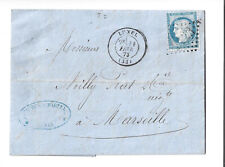 Timbre lettre 1873 d'occasion  L'Arbresle