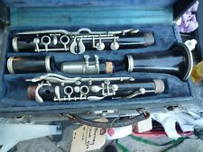 Used, Vintage H  Farney Paris Bb Albert System Clarinet   Natural Wood W Case w/ case for sale  Shipping to South Africa