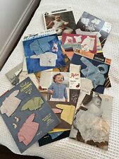 Vintage baby knitting for sale  WOLVERHAMPTON