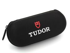 Used, Case Watches Print Tudor Fabric Padded Black Print To Laser Watch Box for sale  Shipping to South Africa