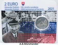 Slowakei 2021 coincard gebraucht kaufen  Frankfurt