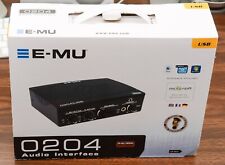Used, E-MU 0204 USB SOUND CARD WITH BOX AND USB CABLE for sale  Shipping to South Africa