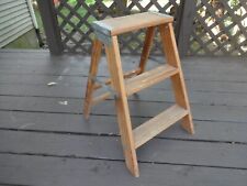 Wood step ladder for sale  Shipping to Ireland