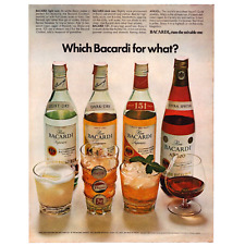 1969 print bacardi for sale  Portland