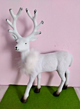 White reindeer faux for sale  BEXLEYHEATH