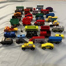 Wooden train lot for sale  Shipping to Ireland