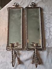 mirrored wall sconces for sale  Thonotosassa