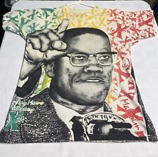 Camisa Vintage Rara Malcolm X Por Qualquer Meio Necessário MLK Tamanho XL comprar usado  Enviando para Brazil