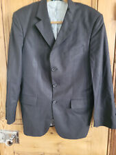 Mens Black Suit Jacket 50 chest for sale  Shipping to South Africa