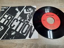 Vinil Friction 7 polegadas vida familiar/sink My Ship, obscuro início Ska Punk 1983 comprar usado  Enviando para Brazil