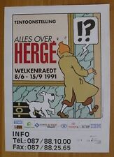 Hergé tintin affiche d'occasion  Prades