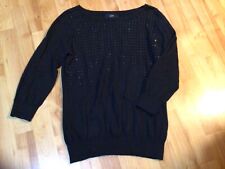 NEXT Size 12 Black Diamonte Sweater for sale  Shipping to South Africa
