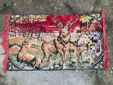 Vintage stag tapestry for sale  COLCHESTER