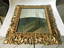 gold gilt wood carved mirror for sale  HARROGATE