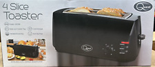 Used, 1400W BLACK 4 SLICE WIDE SLOT COOL TOUCH TOASTER VARIABLE BROWNING CONTROL for sale  Shipping to South Africa