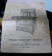 Folheto operacional antigo de 1929 para uma faixa de conforto doméstico - Wrought Iron Range Co. comprar usado  Enviando para Brazil