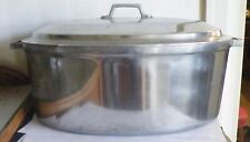 Vintage Miracle Maid Cookware G2 Cast Aluminum Roaster Dutch Oven 6 Qt W/ Lid for sale  Shipping to Canada