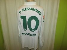 Maglia VfL Wolfsburg Puma maniche lunghe matchworn 2003/04 + n. 10 D ́Alessandro taglia XXL usato  Spedire a Italy