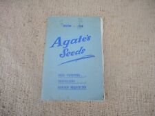 Agate seed catalogue for sale  MALTON