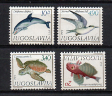 Jugoslavia 1980 pesci usato  Trieste