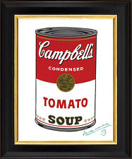 Andy Warhol Original 1984 Assinado Campbell's Tomate Sopa Lata -20"x11.5" Impressão Artística comprar usado  Enviando para Brazil