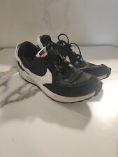 Nike Waffle Debut Mens Size 9.5 Sneakers Black White Orange DH9522 001 for sale  Shipping to South Africa