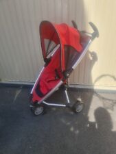 Quinny Zapp Pushchair Stroller red small fold holiday  for sale  UK