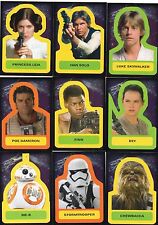 Cartões adesivos Star Wars Journey to The Force Awakens 2015 Topps 1-18 VOCÊ ESCOLHE QUASE PERFEITO comprar usado  Enviando para Brazil