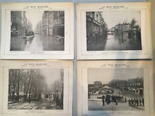 Lot of cheap home boucicaut floods in january 1910 boxes 8 photo d'occasion  Expédié en Belgium