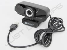 Sandberg Voll HD 1080p Hochwertig USB Webcam Kamera Windows 7 8 8.1 10 11, usado segunda mano  Embacar hacia Argentina
