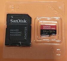 SanDisk 64 GB Micro SDXC MicroSD TF Clase 10 64 GB Extreme PRO 200 MB/s segunda mano  Embacar hacia Argentina