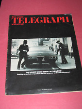 Daily telegraph magazine for sale  HERTFORD